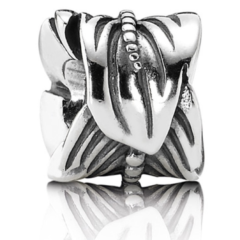 Pandora Rolled Feather Charm